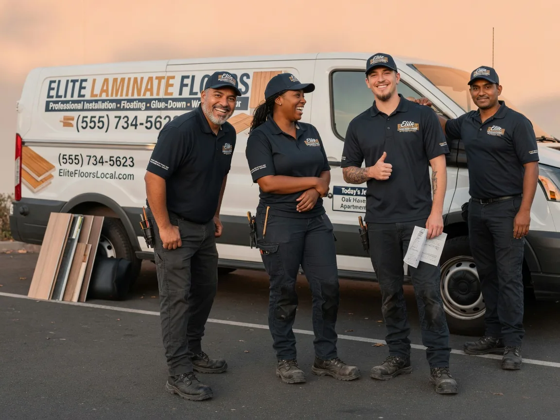 Laminate flooring installation company in Burkettsville, OH